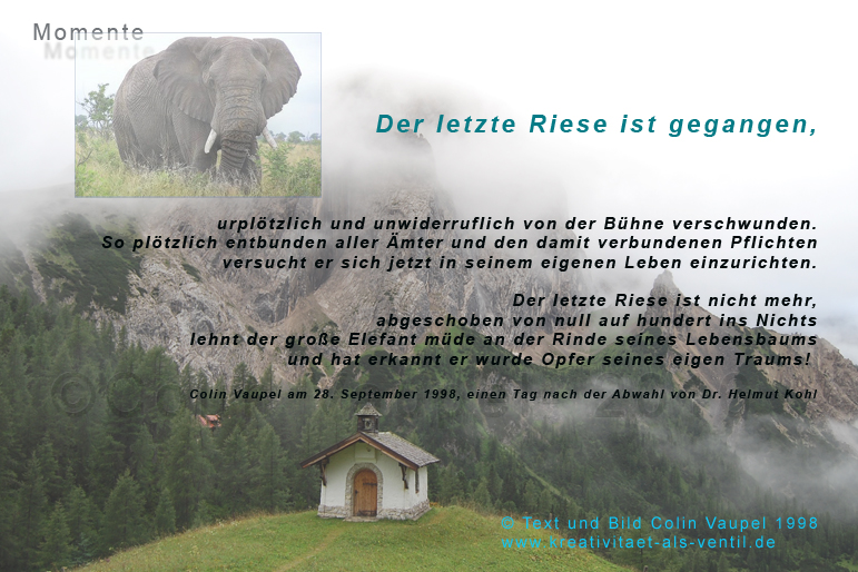 Der letzte Riese ist gegangen