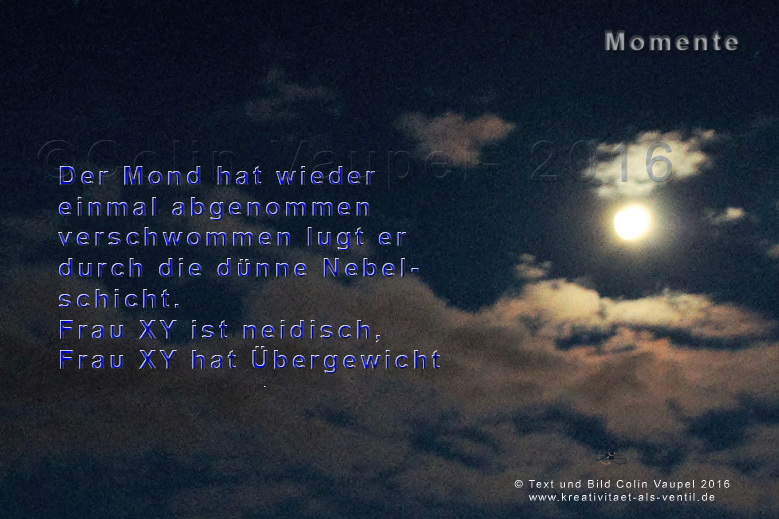 PK-Der Mond hat wieder einmal abgenommen