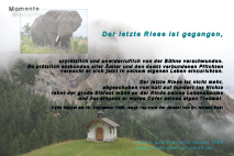 Der letzte Riese ist gegangen